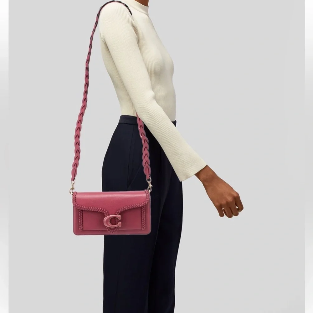 Coach Tabby Leather Shoulder Bag 🩷 - Picture 6 of 11